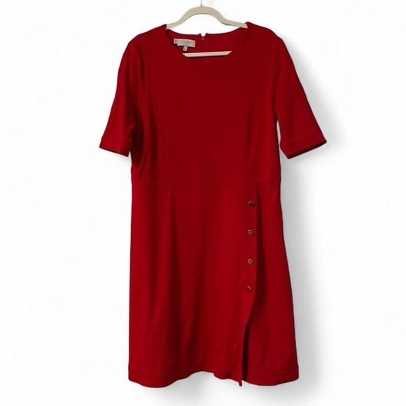 Hobbs London Anela Dress In Flag Red Size US 14 - Picture 2 of 16